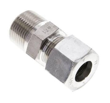 3/4 NPT mâle x 16S Anneau de coupe droit en acier, Verzenden, Nieuw