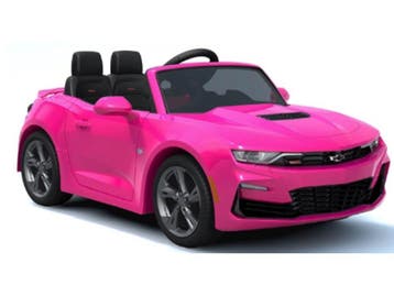 Chevrolet Camaro SS, 12V elektrische kinder voertuig, leder, Kinderen en Baby's, Ophalen of Verzenden, Nieuw