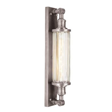Wandverlichting modern Muurlamp Astor Outdoor Antiek Zilver, Verzenden