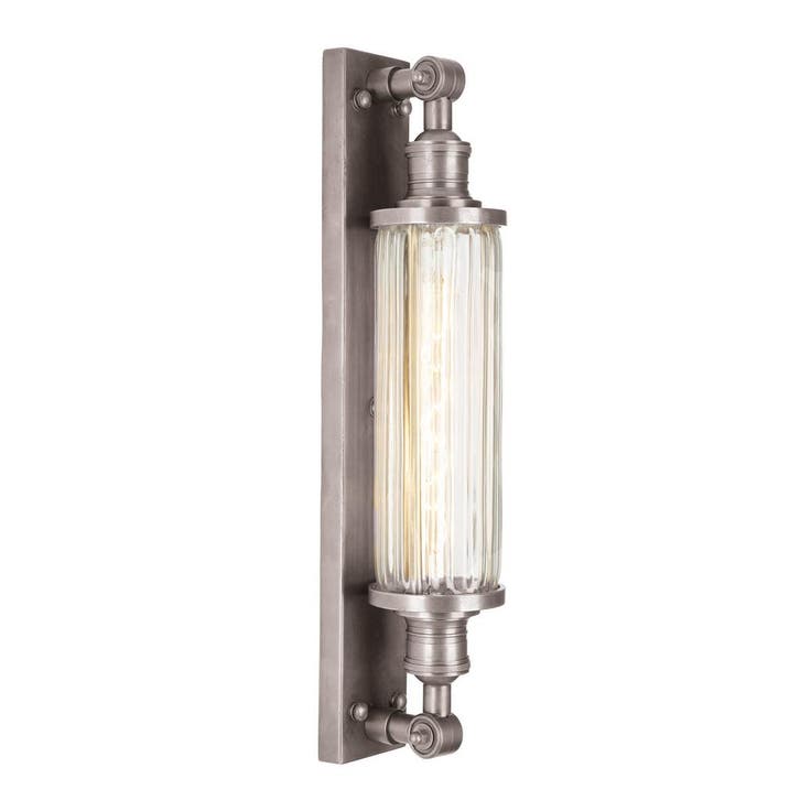 Wandverlichting modern Muurlamp Astor Outdoor Antiek Zilver, Tuin en Terras, Buitenverlichting, Verzenden