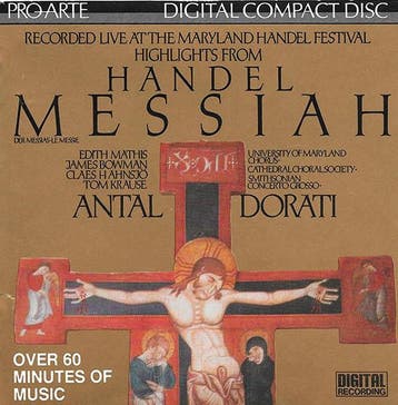 Georg Friedrich Händel - Cathedral Choral Society - Universi, Verzenden
