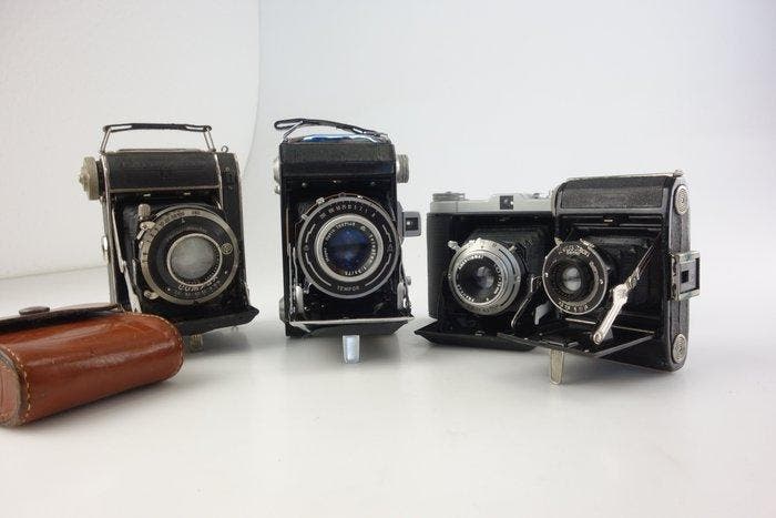Zeiss Ikon Ikonta / Franka Solida I / Balda Baldaxette /, TV, Hi-fi & Vidéo, Appareils photo analogiques