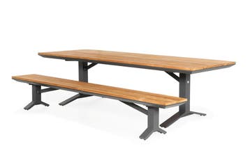 Suns Stockholm eetset 220 x 100 cm SALE |, Tuin en Terras, Nieuw