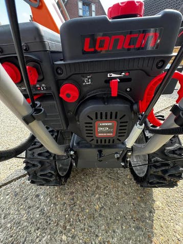 Sneeuwfrees benzine 212cc Loncin (Tuingereedschap, Tuin), Tuin en Terras, Ophalen of Verzenden, Nieuw