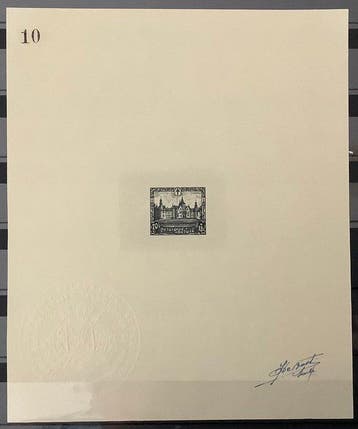 Belgique 1930 - Postfris - OBP 308-314 Ministervellen., Postzegels en Munten, Gestempeld