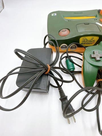 Nintendo - #1872 Nintendo 64 Pikachu Blue & Yellow Console, Nieuw
