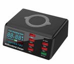 DrPhone SMARTC4 8-poorten Laadstation met Draadloos lader -, Telecommunicatie, Verzenden, Nieuw