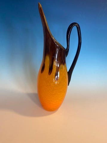 Verreries Schneider - Schneider - Carafe - pichet - Verre -, Antiquités & Art