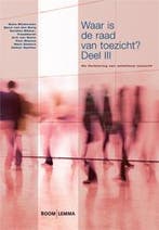 Waar is de raad van toezicht? / 3 / Bestuurskunde &, Boeken, Verzenden, Zo goed als nieuw, Esther Spetter