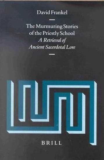 The Murmuring Stories of the Priestly School: A Retrieval of, Boeken, Verzenden, Zo goed als nieuw, David Frankel