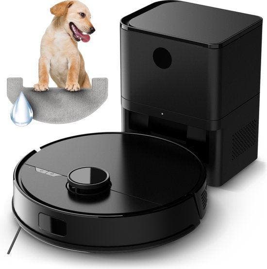 2dekans | Ecopro Robotstofzuiger met Dweilfunctie - Met laad, Elektronische apparatuur, Stofzuigers, Ophalen of Verzenden