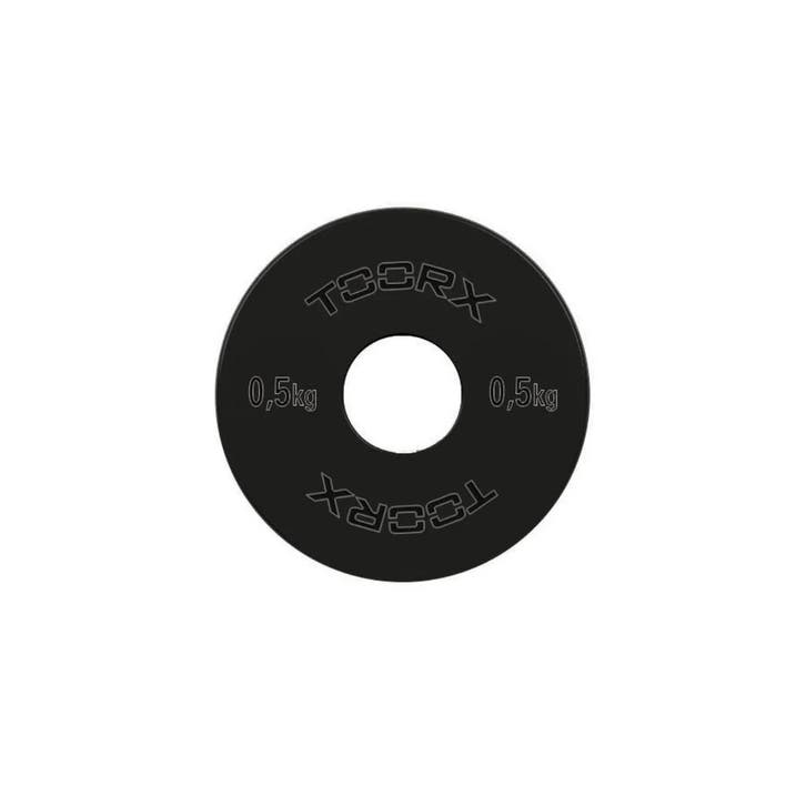 Toorx Fitness Micro Halterschijven - 50 mm - Zwart - Staal 0, Sport en Fitness, Fitnessmaterialen, Nieuw, Verzenden