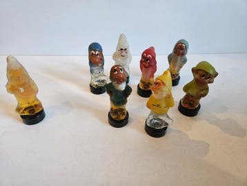Sev Vintage Perfume bottles - 7 Figure - 1960, Verzamelen, Nieuw
