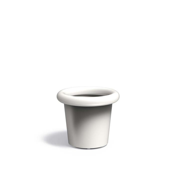 Cortenstaal gecoat bloempot Tube Ø70x60cm - Met bodem, Jardin & Terrasse, Bacs à fleurs & Jardinières