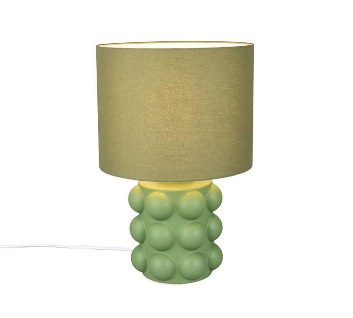 Trio KATE tafellamp | E27 Fitting | groen | Ø 30 cm | IP20 |, Huis en Inrichting, Lampen | Overige, Nieuw, Verzenden