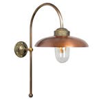 Stal- & Boerderijlampen Saint Tropez L Muurlamp Brons, Verzenden