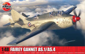 Airfix A11007 Fairey Gannet AS.1/AS.4 Bouwpakket Schaal 1:48, Verzenden