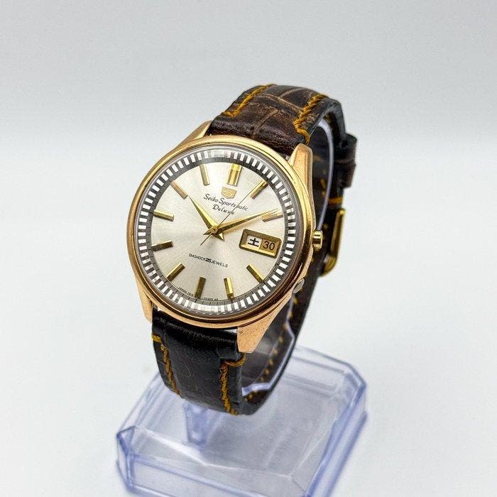 Seiko - Sportsmatic Deluxe - Zonder minimumprijs - 7619-7060, Bijoux, Sacs & Beauté, Montres | Anciennes | Antiquités