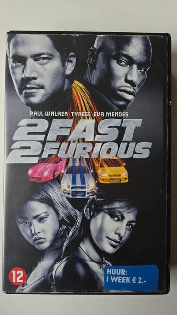2 FAST 2 FURIOUS (EX RENTAL) (VHS)