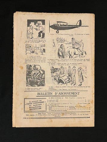 Le Petit Vingtième Nr 28/1938 - Tintin en Syldavie - 1, Livres