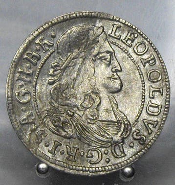 Autriche. Léopold Ier. 3 Kreuzer 1682, Hall (Sans prix de