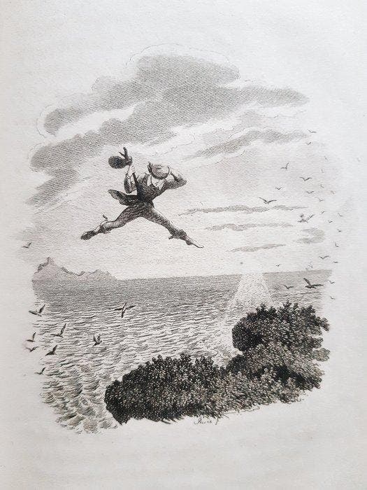 Adelbert von Chamisso / George Cruikshank - Peter, Antiek en Kunst, Antiek | Boeken en Manuscripten