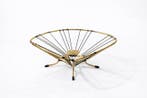 Epergne - Messing, Metaal, Plastic - Een fruitmand in