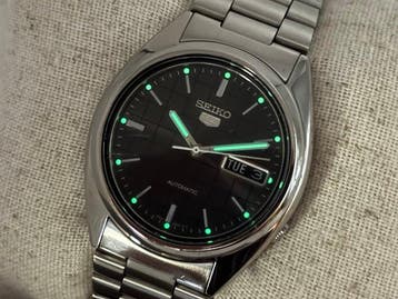 Seiko - Seiko 5 Automatic Day-Date - Zonder minimumprijs -