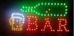 Bier bar drank cafe LED bord lamp verlichting lichtbak recla, Verzenden, Nieuw