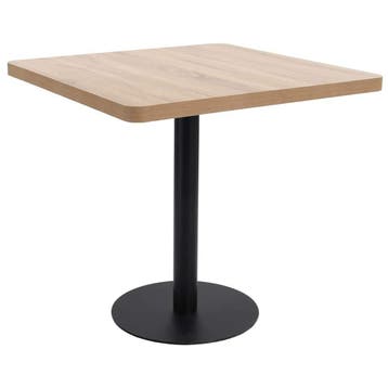 Bistrotafel 80x80cm -35% Retour deal: pak die winst!, Verzenden, Zo goed als nieuw, Vierkant, Overige materialen