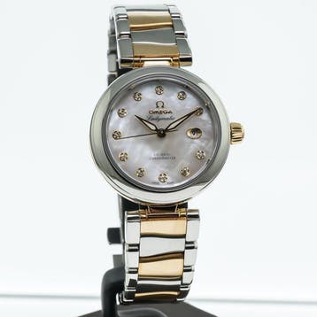 OMEGA - 34 mm, stainless steel – yellow gold on stainless, Nieuw