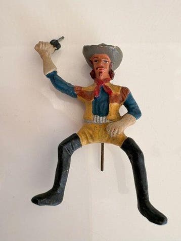 Durso - Figuur - cowboy buffalo bill a cheval durso très