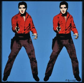Andy Warhol (1928-1987) - Blue Elvis