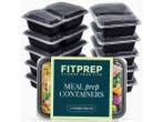Veiling - Fitprep Meal Prep Magnetron Bakjes met Deksel 10x, Sport en Fitness, Overige Sport en Fitness, Nieuw