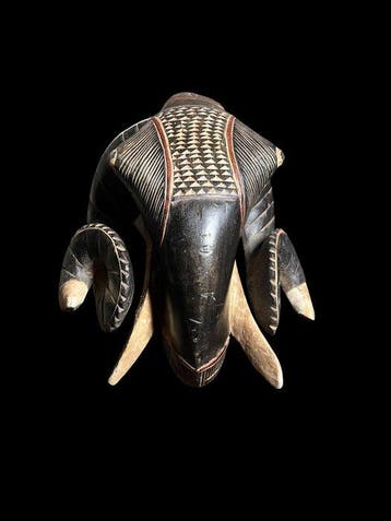 Masque-65cm - Baule - Ivoorkust (Zonder minimumprijs)