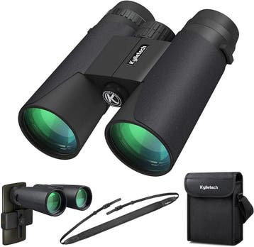 Kylietech 12x42 HD | Tweede kansje | OP = OP (verrekijker), Verzenden, Zo goed als nieuw, 8 tot 12x, Met hoes of tas