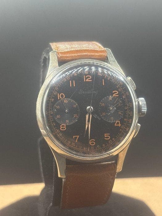 Breitling - Chronograph Bi-Compax - Ref. 1188 - Cal. Venus, Bijoux, Sacs & Beauté, Montres | Hommes