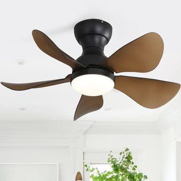 Plafondventilator met verlichting - Plafondlamp met ventilat, Verzenden