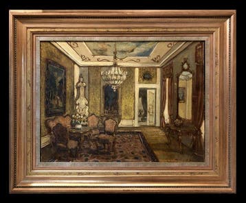 János Apátfalvi Czene (1904–1984) - The Dining Room