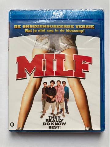 MILF (IN SEAL) (BLURAY), Cd's en Dvd's, Blu-ray, Gebruikt