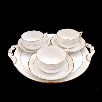 Herend - Koffie- en theeservies (9) - Porselein