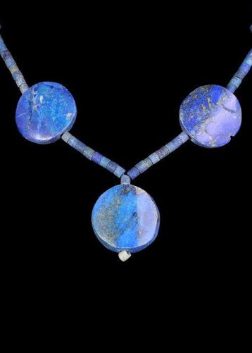 West-Aziatisch lapis lazuli Kralenketting (Zonder