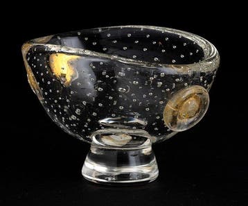 V.A.M.S.A. Murano - Anni 50 - Gobelet - Verre bulleux