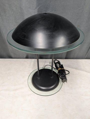 Herda - Tafellamp - T-0589 - Metaal, Glas - Zeldzame vondst.