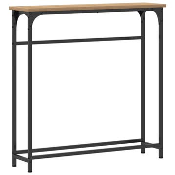 Wandtafel Eiken: OP = OP, nu 33% goedkoper! (console tafel), 50 tot 100 cm, Verzenden, Modern/Stedelijk, Zo goed als nieuw