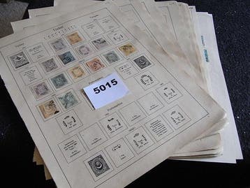 Turquie 1865/1940 - Collection classique sur des feuilles