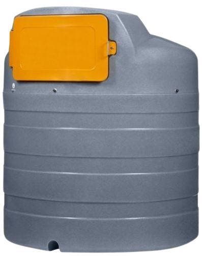 2500 liter Mazouttank dubbelwandig 230 Volt met slanghaspel, Articles professionnels, Machines & Construction | Grues & Excavatrices