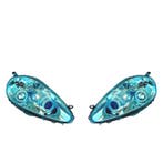 PHARES FIAT GRANDE PUNTO 05-08 ANGEL EYES FOND CHROMÉ, Autos : Pièces & Accessoires, Verzenden