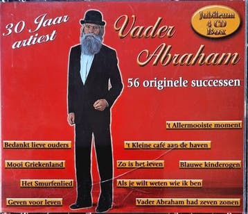 Vader Abraham – 30 Jaar Artiest - 56 Originele Successen (4C, Verzenden, Nieuw in verpakking