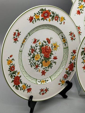 Assiette - Villeroy & Boch Summerday Speiseteller – 6er, Antiquités & Art